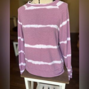 Kaileigh purple tie dye sweatshirt